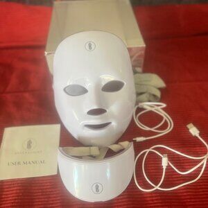 White LED Beauty Mask for Face and Neck